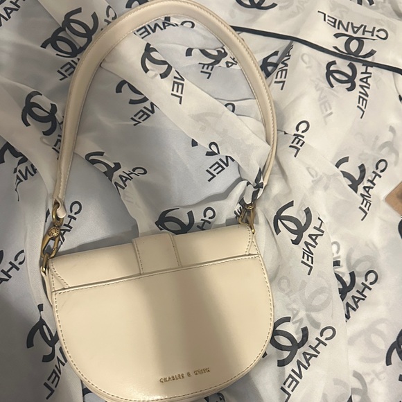 Charles &keith Bag with Gold Hardware - Picture 2 of 6